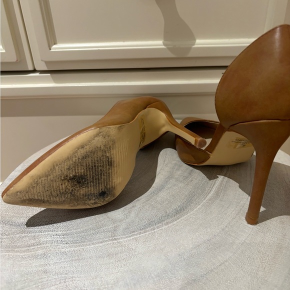 Size 6 Catherine Malandrino tan leather shoes - Picture 5 of 5